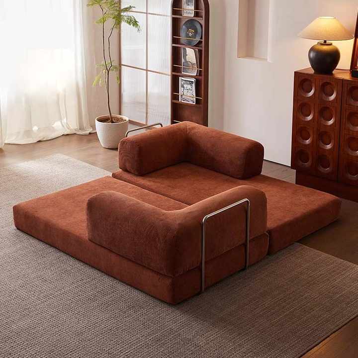 Sofina FlexFold Modular Sofa Bed – Foldable Foam Couch for Small Spaces